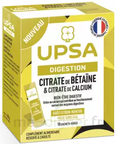 Upsa Citrate De Bétaïne & Citrate De Calcium Poudre 10 Sachets à STRASBOURG